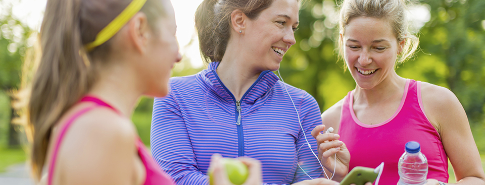 Friendship and fitness in the park