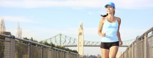 Running in city
